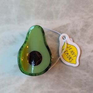 Jenny Lemons Avocado Hair Claw Clip